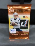 Factory Sealed 2018 Donruss Football 8 Card Pack - Lamar Jackson Rookie?