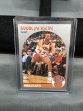 1990-91 Hoops MARK JACKSON Knicks Basketball Card - MENENDEZ BROTHERS IN FRONT ROW - WOW