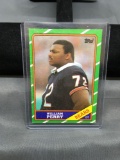 1986 Topps #20 WILLIAM The Refridgerator PERRY Bears ROOKIE Football Card