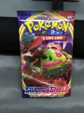 Factory Sealed Pokemon SWORD & SHIELD Base Set 10 Card Booster Pack
