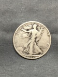 1936-S United States Walking Liberty Silver Half Dollar - 90% Silver Coin