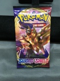 Factory Sealed Pokemon SWORD & SHIELD Base Set 10 Card Booster Pack