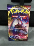 Factory Sealed Pokemon SWORD & SHIELD Base Set 10 Card Booster Pack