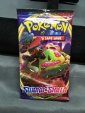 Factory Sealed Pokemon SWORD & SHIELD Base Set 10 Card Booster Pack