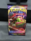 Factory Sealed Pokemon SWORD & SHIELD Base Set 10 Card Booster Pack