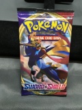 Factory Sealed Pokemon SWORD & SHIELD Base Set 10 Card Booster Pack