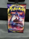Factory Sealed Pokemon SWORD & SHIELD Base Set 10 Card Booster Pack