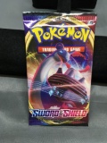 Factory Sealed Pokemon SWORD & SHIELD Base Set 10 Card Booster Pack
