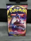 Factory Sealed Pokemon SWORD & SHIELD Base Set 10 Card Booster Pack