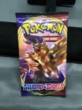 Factory Sealed Pokemon SWORD & SHIELD Base Set 10 Card Booster Pack