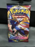 Factory Sealed Pokemon SWORD & SHIELD Base Set 10 Card Booster Pack