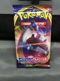 Factory Sealed Pokemon SWORD & SHIELD Base Set 10 Card Booster Pack