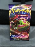 Factory Sealed Pokemon SWORD & SHIELD Base Set 10 Card Booster Pack