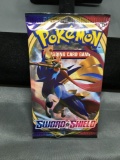 Factory Sealed Pokemon SWORD & SHIELD Base Set 10 Card Booster Pack