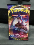 Factory Sealed Pokemon SWORD & SHIELD Base Set 10 Card Booster Pack