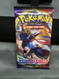 Factory Sealed Pokemon SWORD & SHIELD Base Set 10 Card Booster Pack