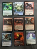 9 Card Lot of Magic the Gathering GOLD SYMBOL Rare Cards from Huge Collection