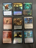 9 Card Lot of Magic the Gathering GOLD SYMBOL Rare Cards from Huge Collection