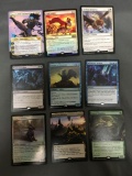 9 Card Lot of Magic the Gathering GOLD SYMBOL Rare Cards from Huge Collection