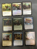 9 Card Lot of Magic the Gathering GOLD SYMBOL Rare Cards from Huge Collection