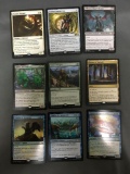 9 Card Lot of Magic the Gathering GOLD SYMBOL Rare Cards from Huge Collection