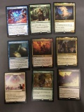 9 Card Lot of Magic the Gathering GOLD SYMBOL Rare Cards from Huge Collection