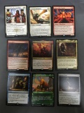 9 Card Lot of Magic the Gathering GOLD SYMBOL Rare Cards from Huge Collection