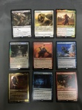 9 Card Lot of Magic the Gathering GOLD SYMBOL Rare Cards from Huge Collection