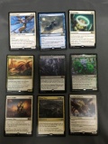 9 Card Lot of Magic the Gathering GOLD SYMBOL Rare Cards from Huge Collection