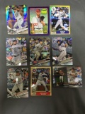 9 Card Lot of Mixed Sports Prizms & Refractors with Rookies & Stars from Huge Collection
