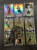 9 Card Lot of Mixed Sports Prizms & Refractors with Rookies & Stars from Huge Collection