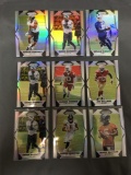 9 Card Lot of Mixed Sports Prizms & Refractors with Rookies & Stars from Huge Collection