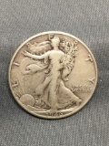 1946 United States Walking Liberty Silver Half Dollar - 90% Silver Coin