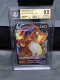 BGS Graded 2020 Pokemon Darkness Ablaze #20 CHARIZARD VMAX Holofoil Rare Trading Card - GEM MINT 9.5