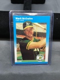 1987 Fleer Update MARK MCGWIRE A's Cardinals ROOKIE Baseball Card