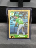 1987 Topps #366 MARK MCGWIRE A's Cardinals ROOKIE Baseball Card