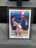 1990 Leaf #325 LARRY WALKER Expos ROOKIE Baseball Card
