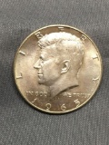 1965 Kennedy Silver Half Dollar - 40% Silver Coin from Estate