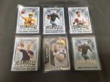 6 Card Lot of 2020 Sage Hit Premier Draft JOE BURROW Bengals ROOKIE Football Cards
