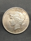 1923 United States Peace Silver Dollar - 90% Silver Coin