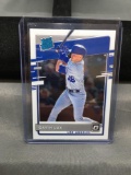2020 Donruss Optic #44 GAVIN LUX Dodgers ROOKIE Baseball Card