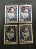 4 Card Lot of 2020 Bowman DUSTIN MAY Los Angeles Dodgers ROOKIE Baseball Cards