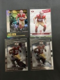 4 Card Lot of San Francisco 49ers ROOKIE Football Cards - NICK BOSA & BRANDON AIYUK Football Cards