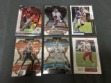6 Card Lot of Football QUARTERBACK Rookie Cards - Daniel Jones, Gardner Minshew & More!