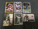 6 Card Lot of Football ROOKIE Cards - JALEN HURTS, Drew Bledsoe, Nick Bosa & More!
