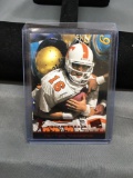 1998 Press Pass Red #1 PEYTON MANNING Colts Broncos ROOKIE Football Card