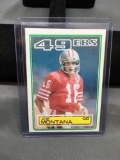 1983 Topps #169 JOE MONTANA 49ers Vintage Football Card