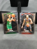 2 Card Lot of 2019-20 Panini Prizm Basketball Rookie Cards - Bruno Fernando & Romeo Langford