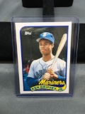 1989 Topps Traded KEN GRIFFEY JR. Mariners ROOKIE Baseball Card