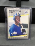 1989 Fleer #548 KEN GRIFFEY JR. Mariners ROOKIE Baseball Card